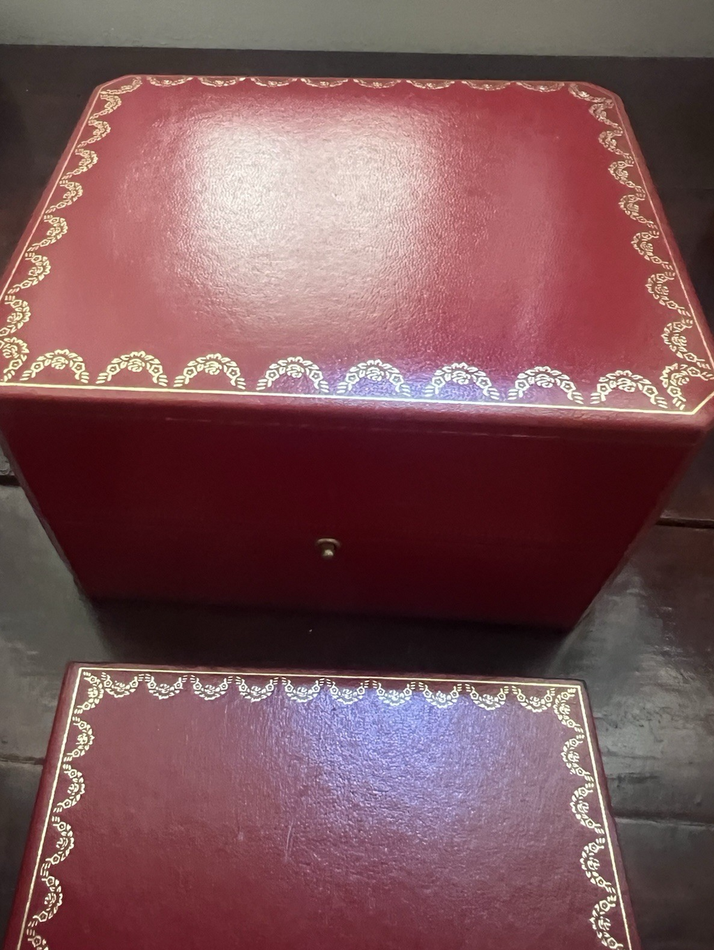 🔴 CARTIER box scatola orologio Pasha CO 1018 istruzioni COMPLETA E ORIGINALE