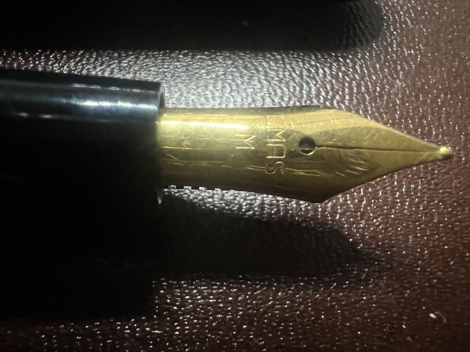 Grand-Mère Extra Stylo-Plume Stylo à Plume Collier Grecque Or M Encre Neuf