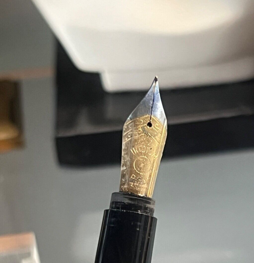 Ronson Stylo-Plume Stylo à Plume Iridium Point Germany Effet Bois Cartouche 