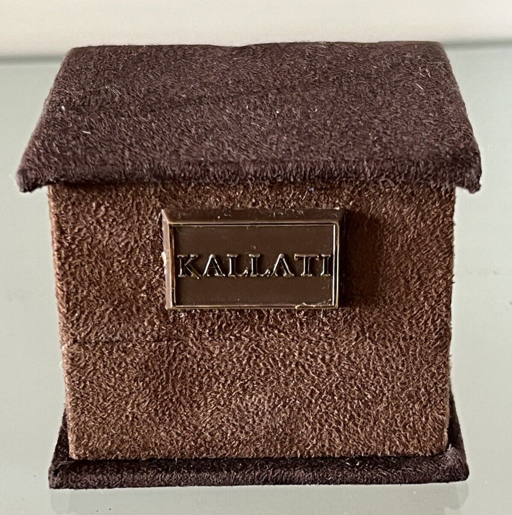 Kallati Box Earrings Jewel Flocked Case Box