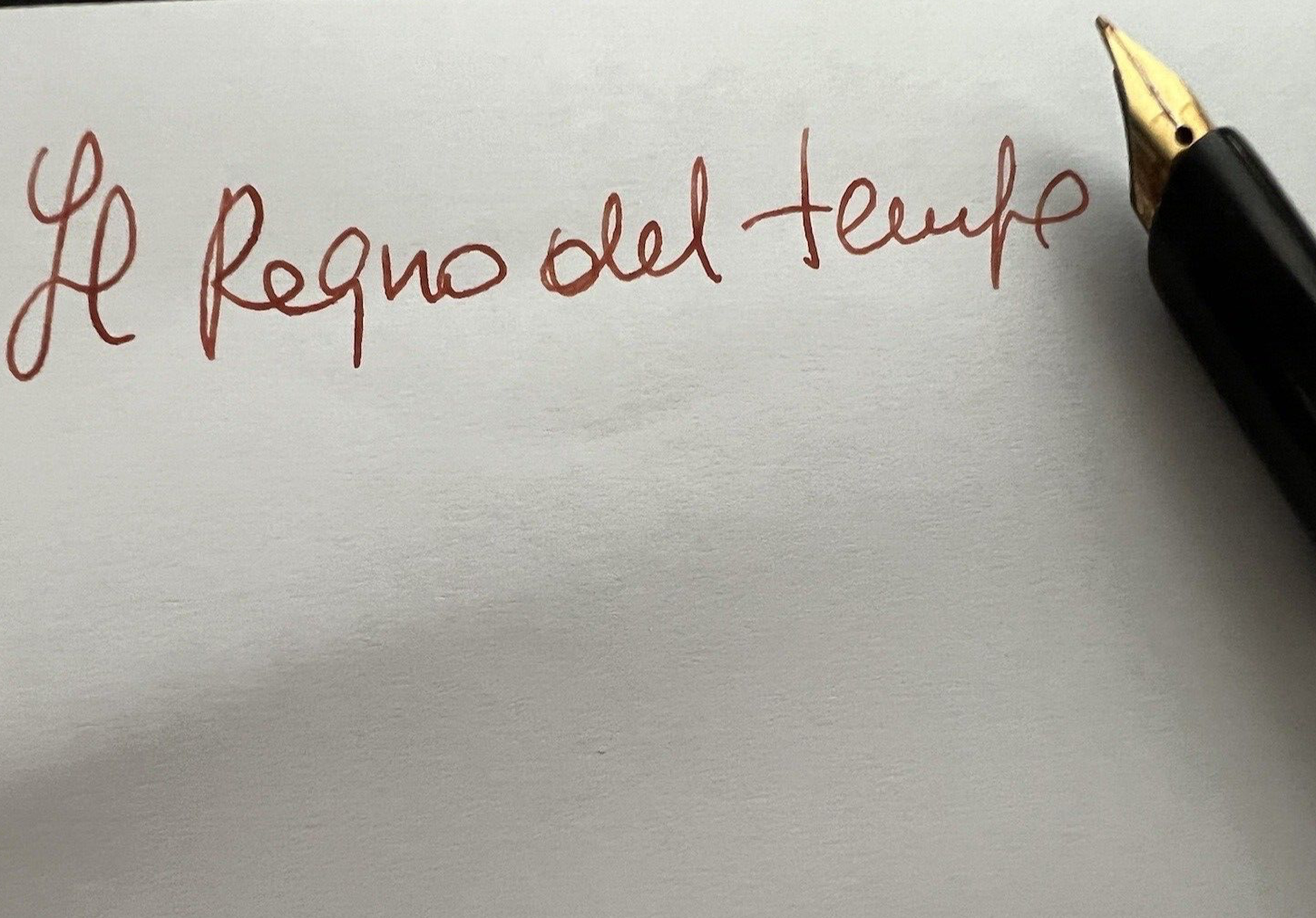 Marksman Stylo-Plume Stylo à Plume Bordeaux Profils Doré à Cartouche Écrit Cru