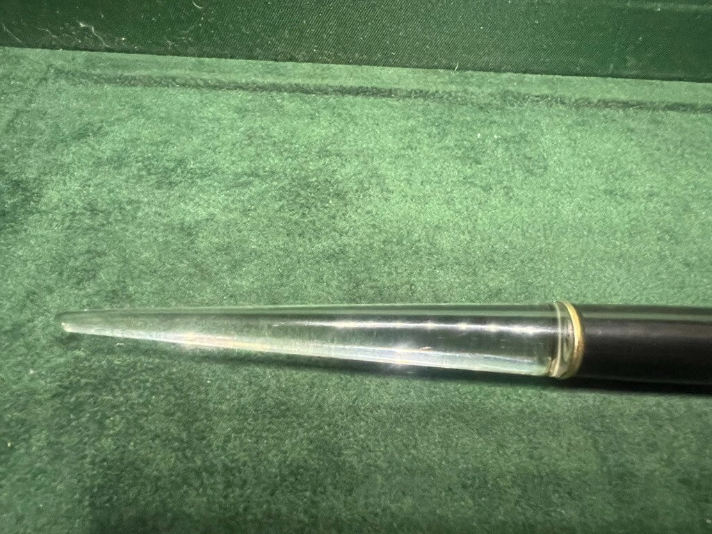 🔴 COLUMBUS penna stilografica stiloforo Extra 21 scrivania pennino ORO vintage