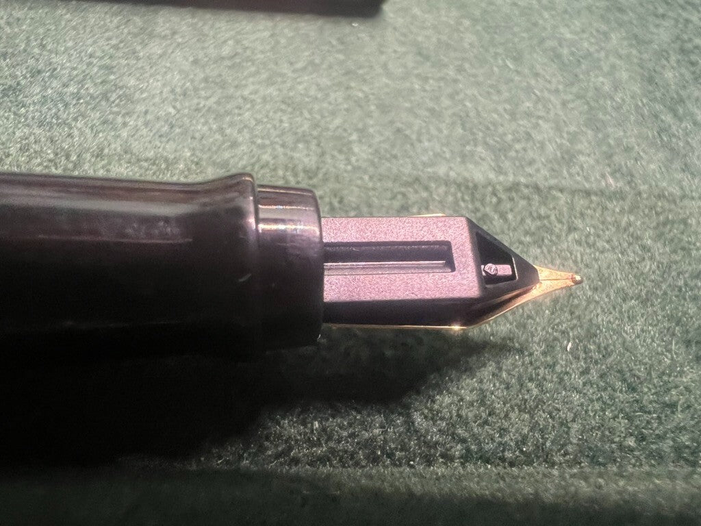 🔴 WATERMAN penna stilografica Reflex verde pennino F vintage garanzia NUOVA