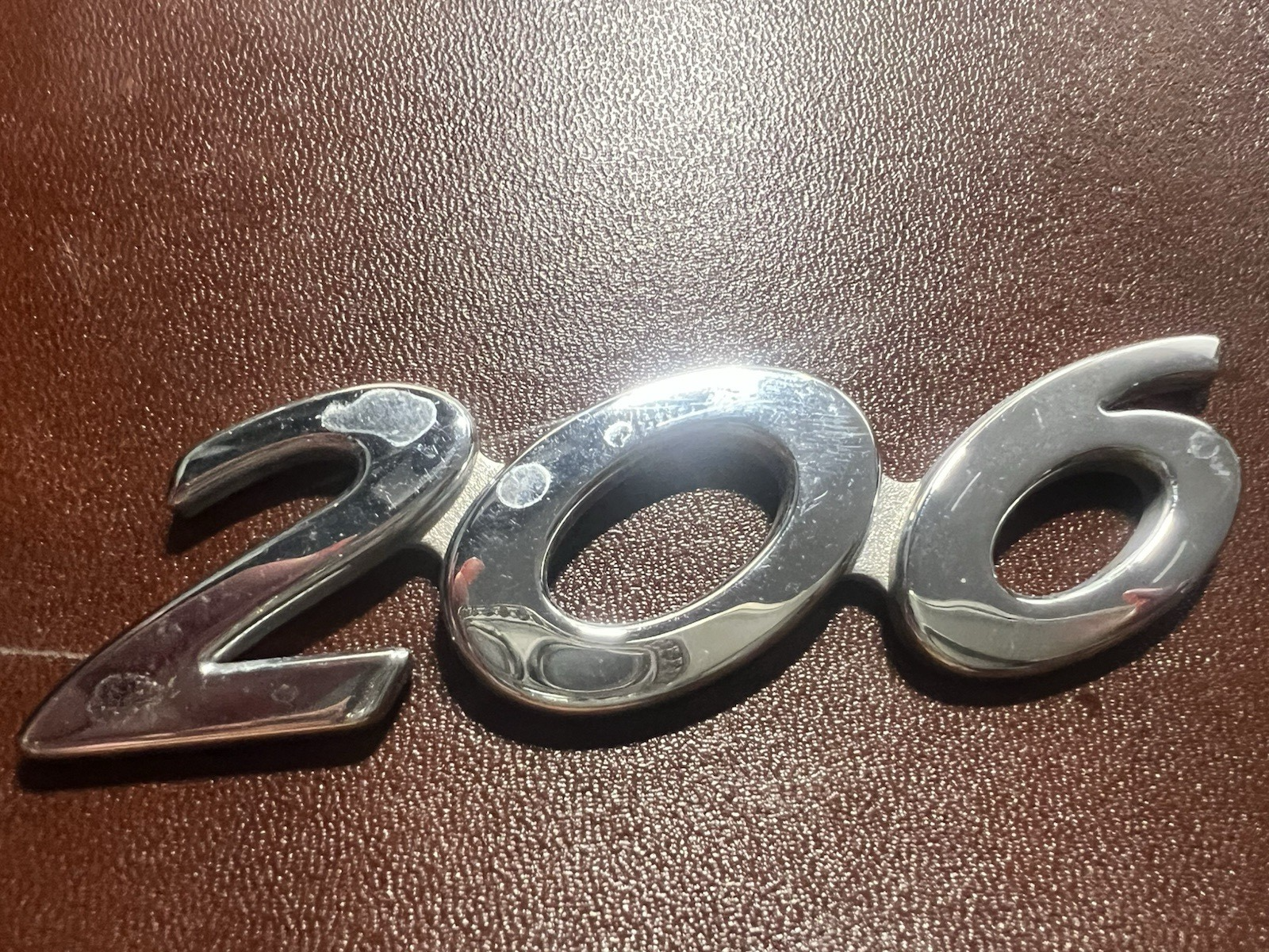 🔴 PEUGEOT 206 stemmi auto emblemi fregi targhette 9628688677 codice 2 PEZZI