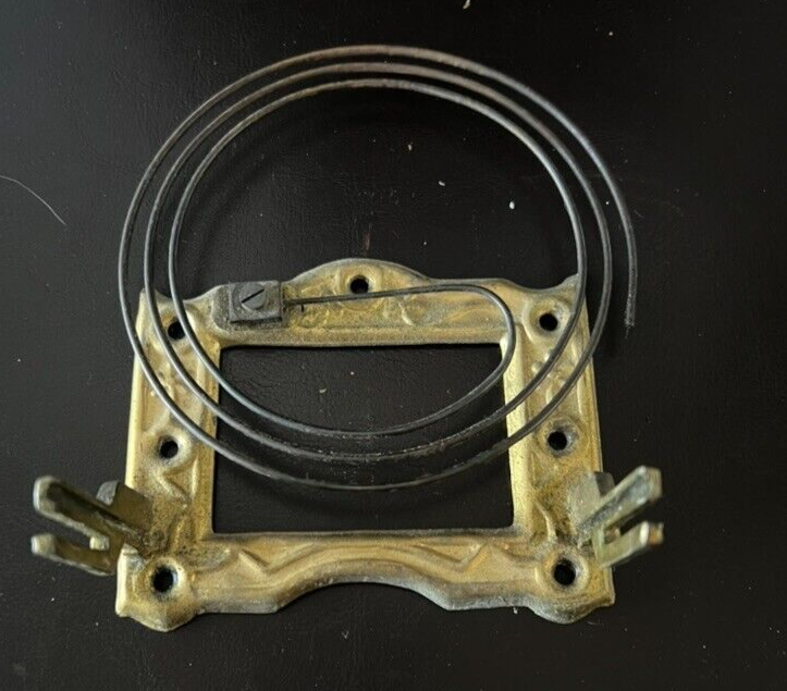 🔴 Supporto GONG orologio muro parete parti ricambio misure come foto vintage 1