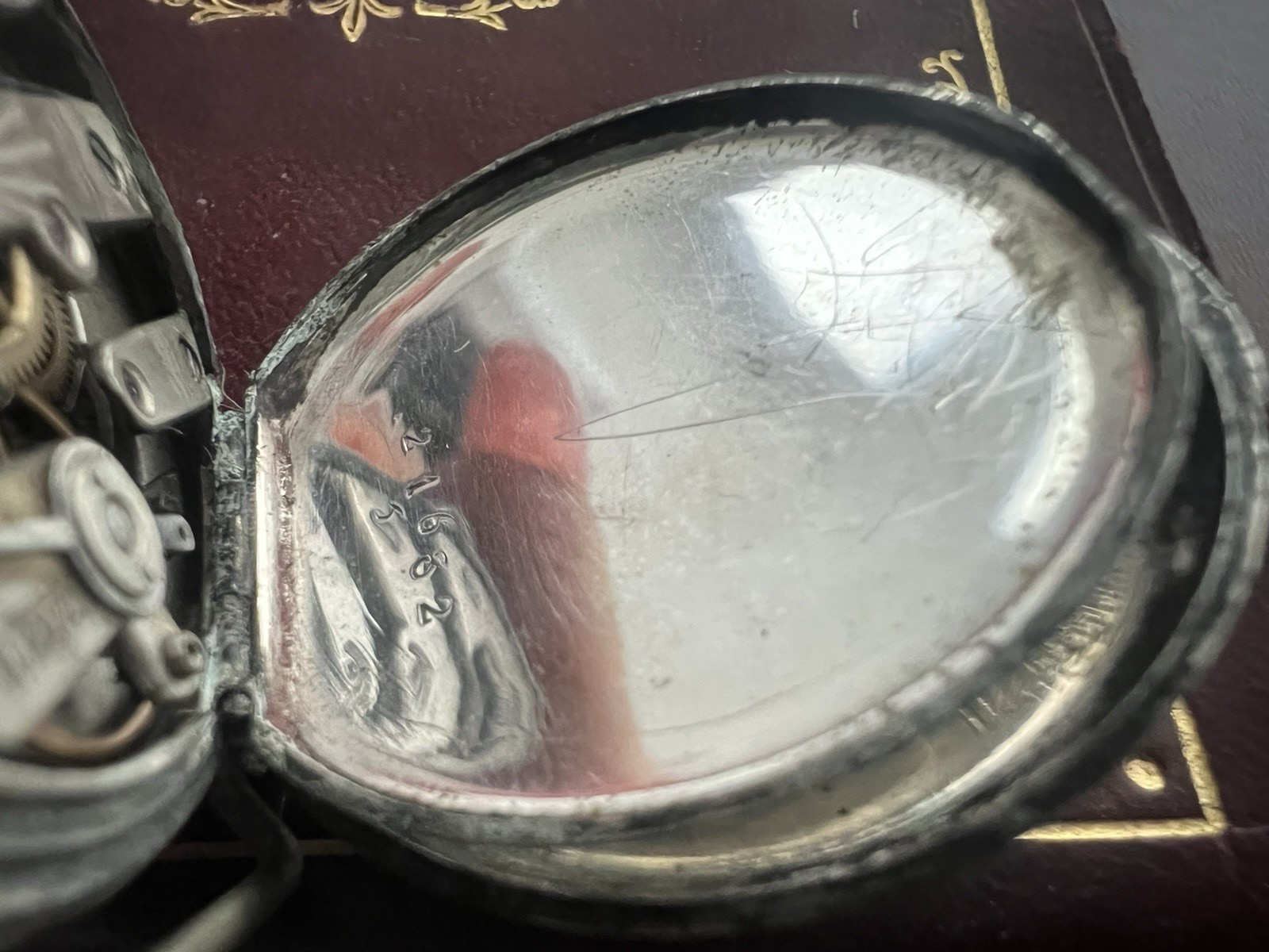 🔴 Orologio ARGENTO 800 donna polso CILINDRI 22 da revisionare parti vintage