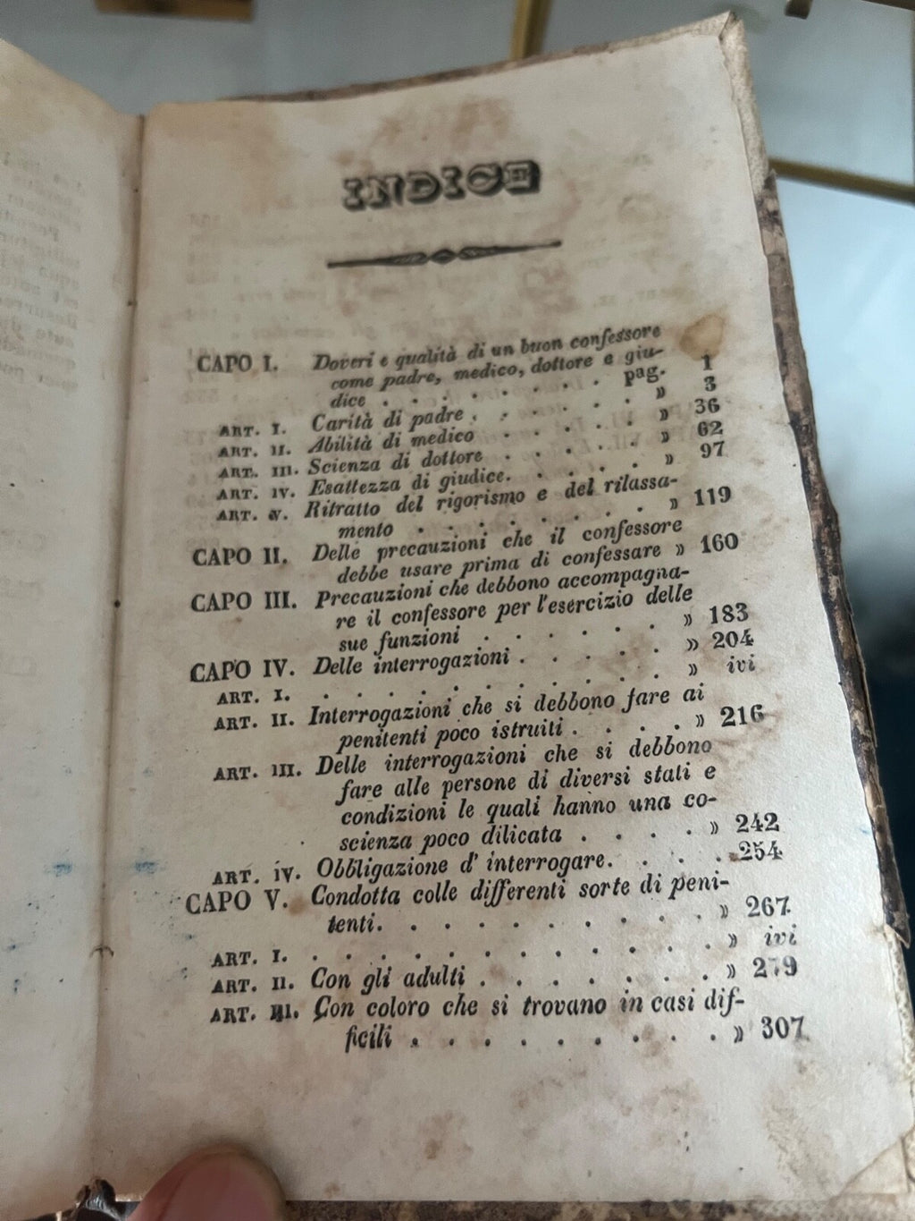 🔴 Libro MANUALE DEI CONFESSORI per l'abate Gaume canonico Nevers Napoli 1850