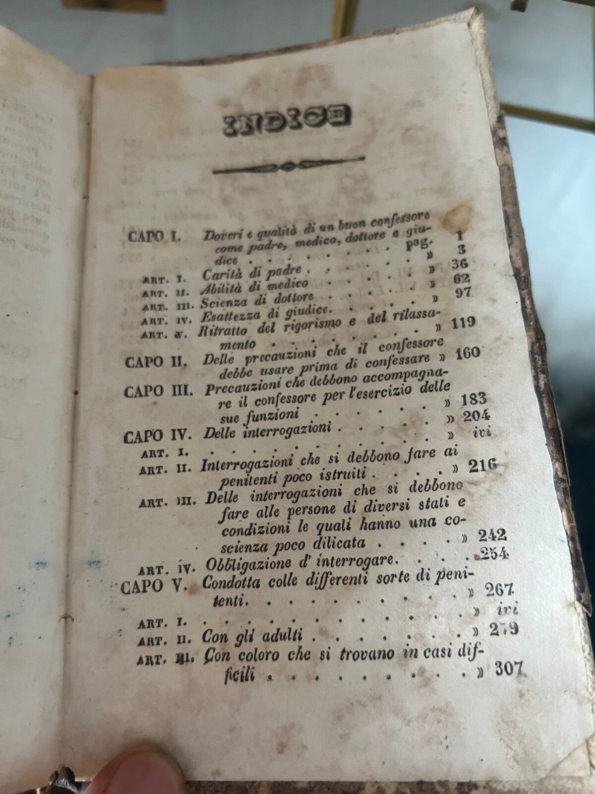 🔴 Libro MANUALE DEI CONFESSORI per l'abate Gaume canonico Nevers Napoli 1850