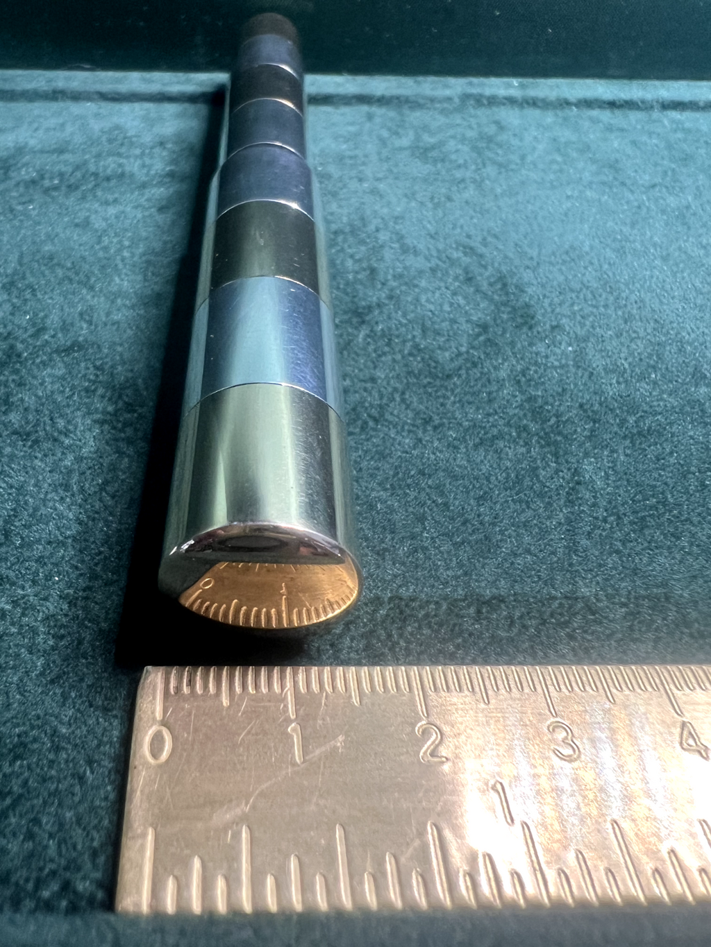 Stylo-Plume Sphère Argent 925 Massif Deux Tons Forte Poids Selten 