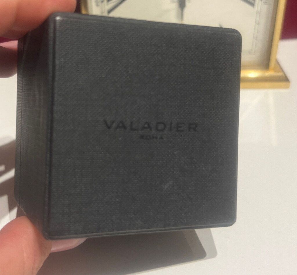 Valadier Roma Box Ring Box, Box Webbing Internal Flocked