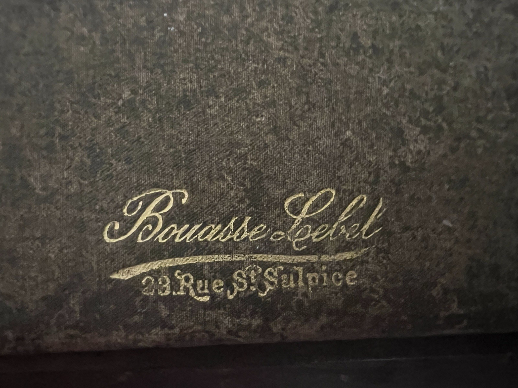 🔴 Quadro LIMOGES arte limosina smalti oro SAN NICOLA Bouasse Lebel Paris antico