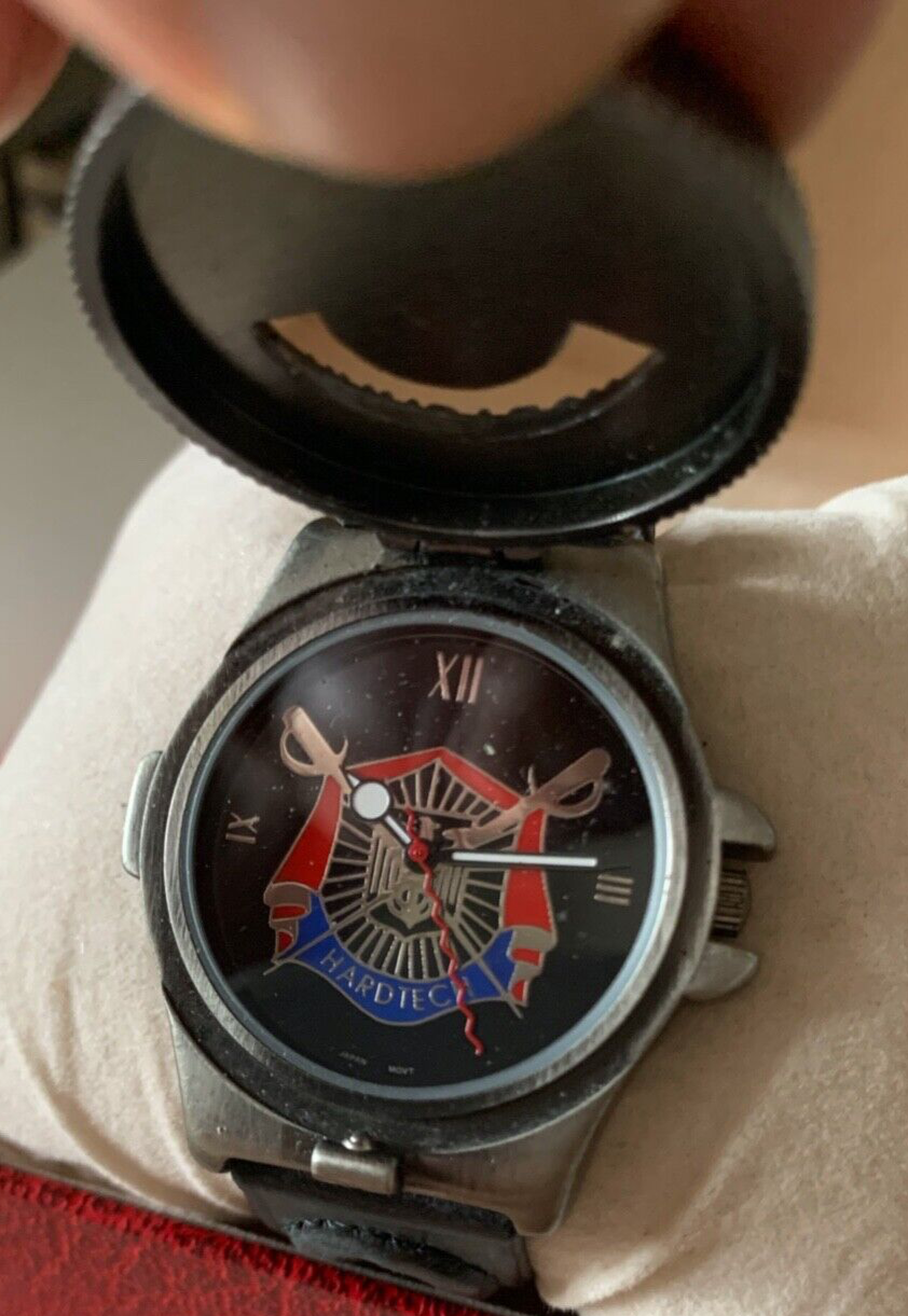 🔴 HEAVY METAL orologio uomo Hard tech collection e cartellino quarzo del 2000