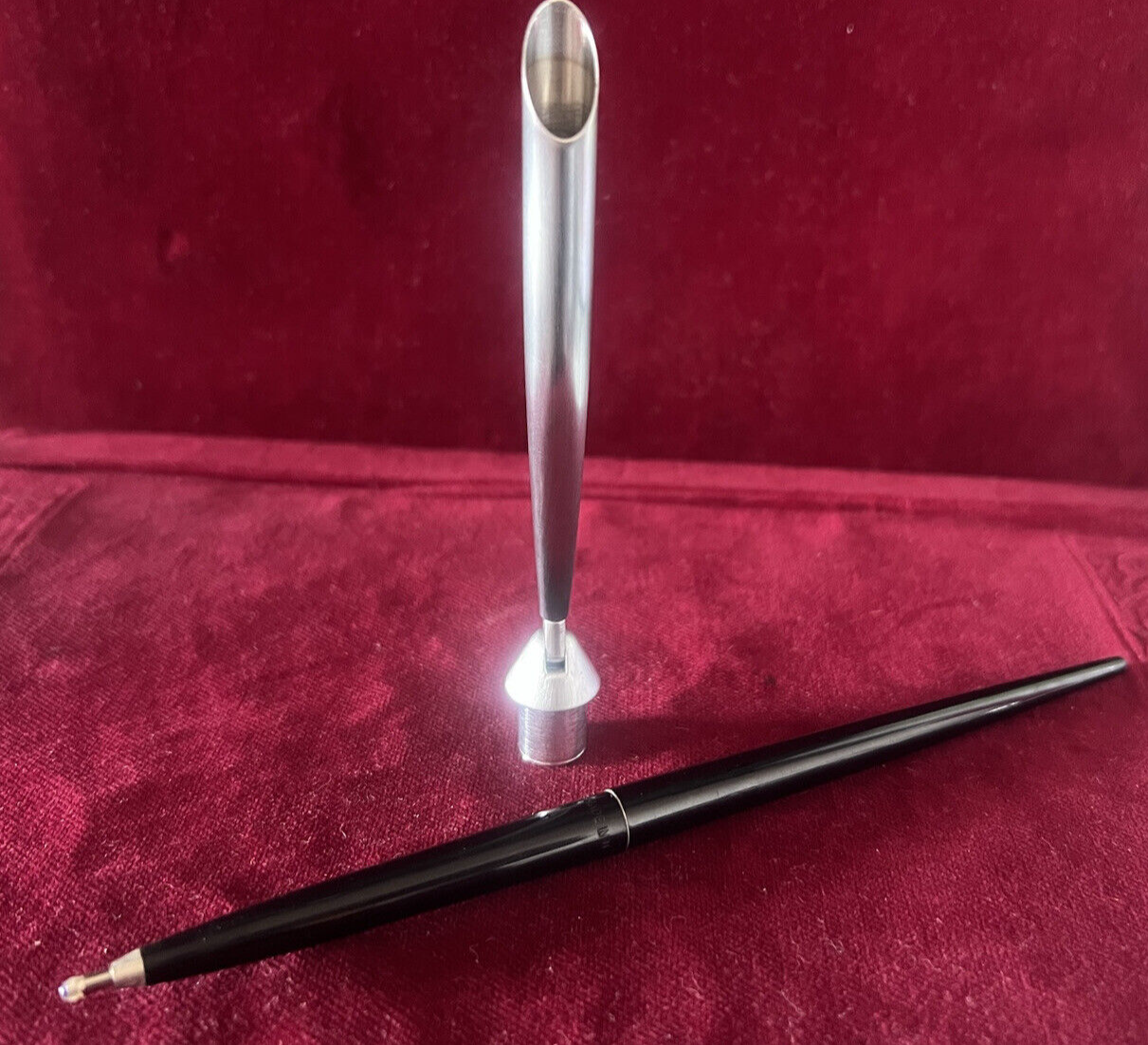 🔴 SHEAFFER Kugelschreiber-Schreibtisch-Stifthalter Vintage C 