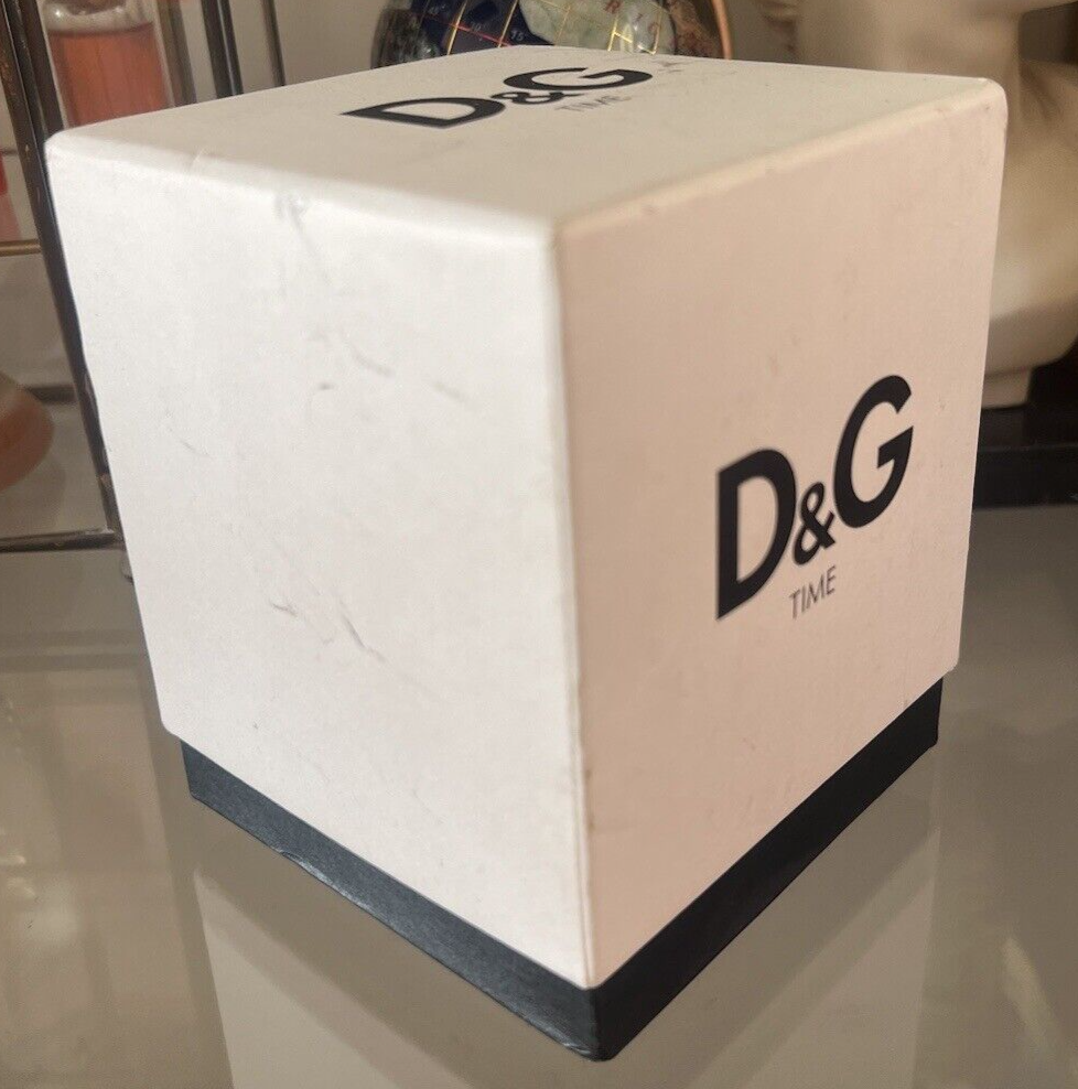 🔴 DOLCE & GABBANA box scatola orologio cofanetto custodia sacchetto maglie