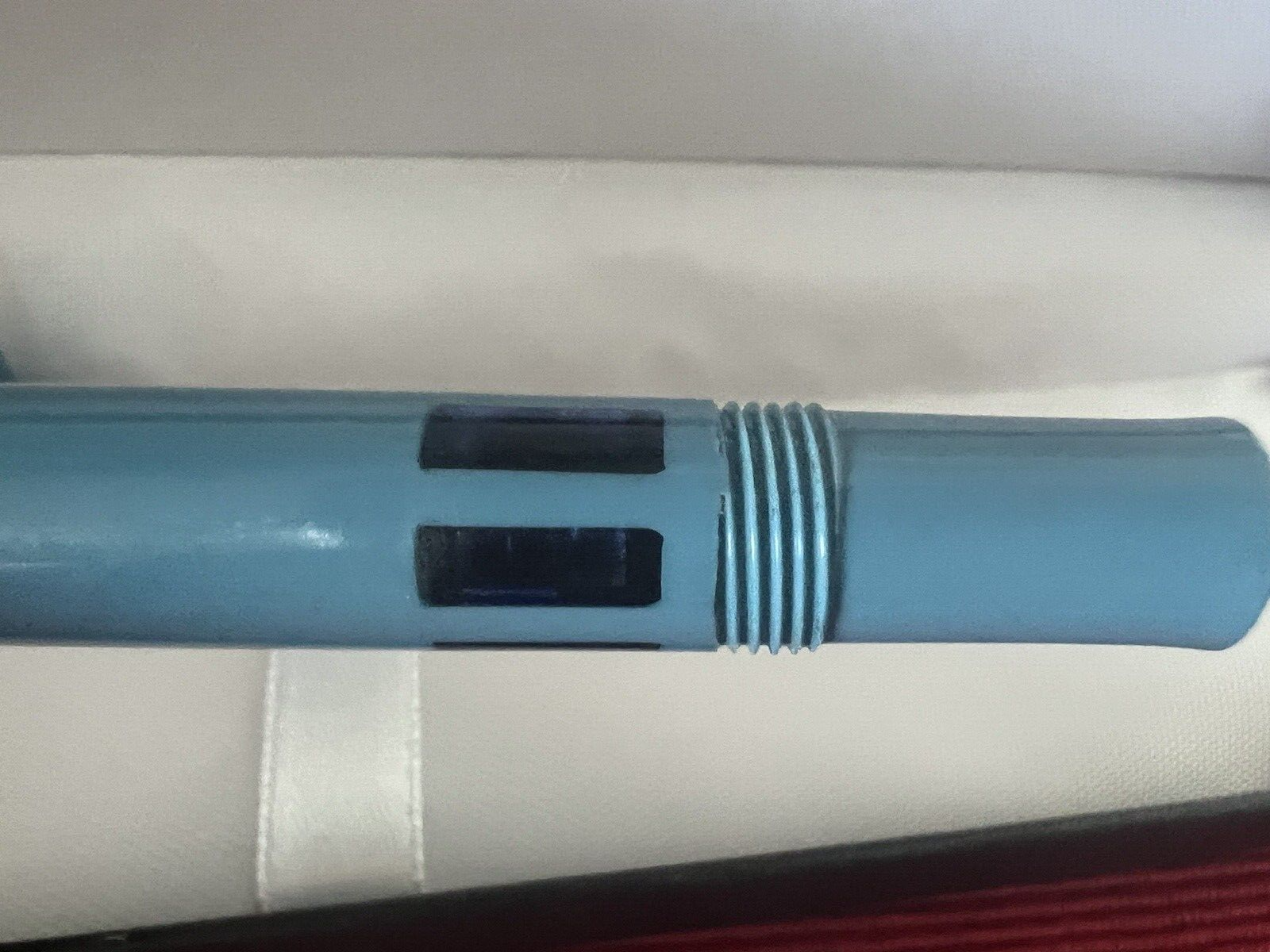 Original Bohler Pen Fountain Pen Light Blue A Piston Marking Vintage 1950