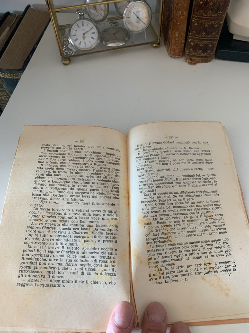 Livres Romans la Terre Emilio Zola Treves Editore Époque 1929