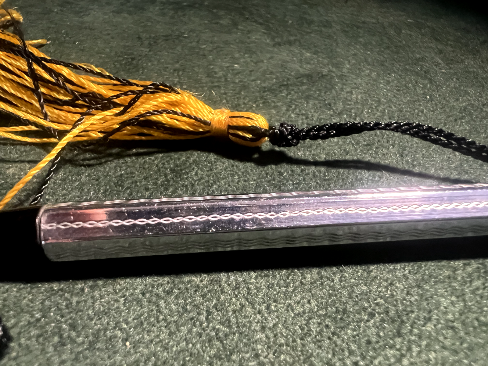 🔴 Matita meccanica portamine cromata cesellata guillochè scrive vintage