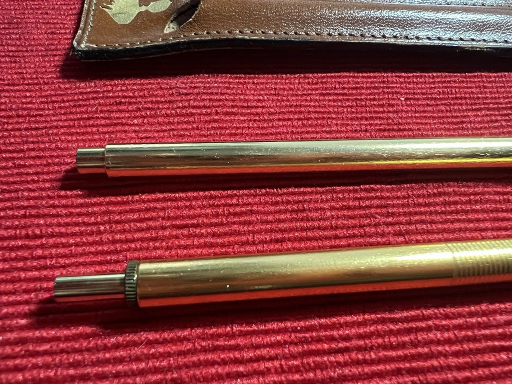 Carabinieri Stylo-Plume Sphère à Bouton + Portemine Crayon Dorées Scrivono Cru