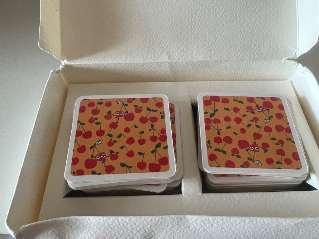 Fendi Kids Kartenspiel für Kinder, Pairs-Logo, mit seltener Vintage-Box 