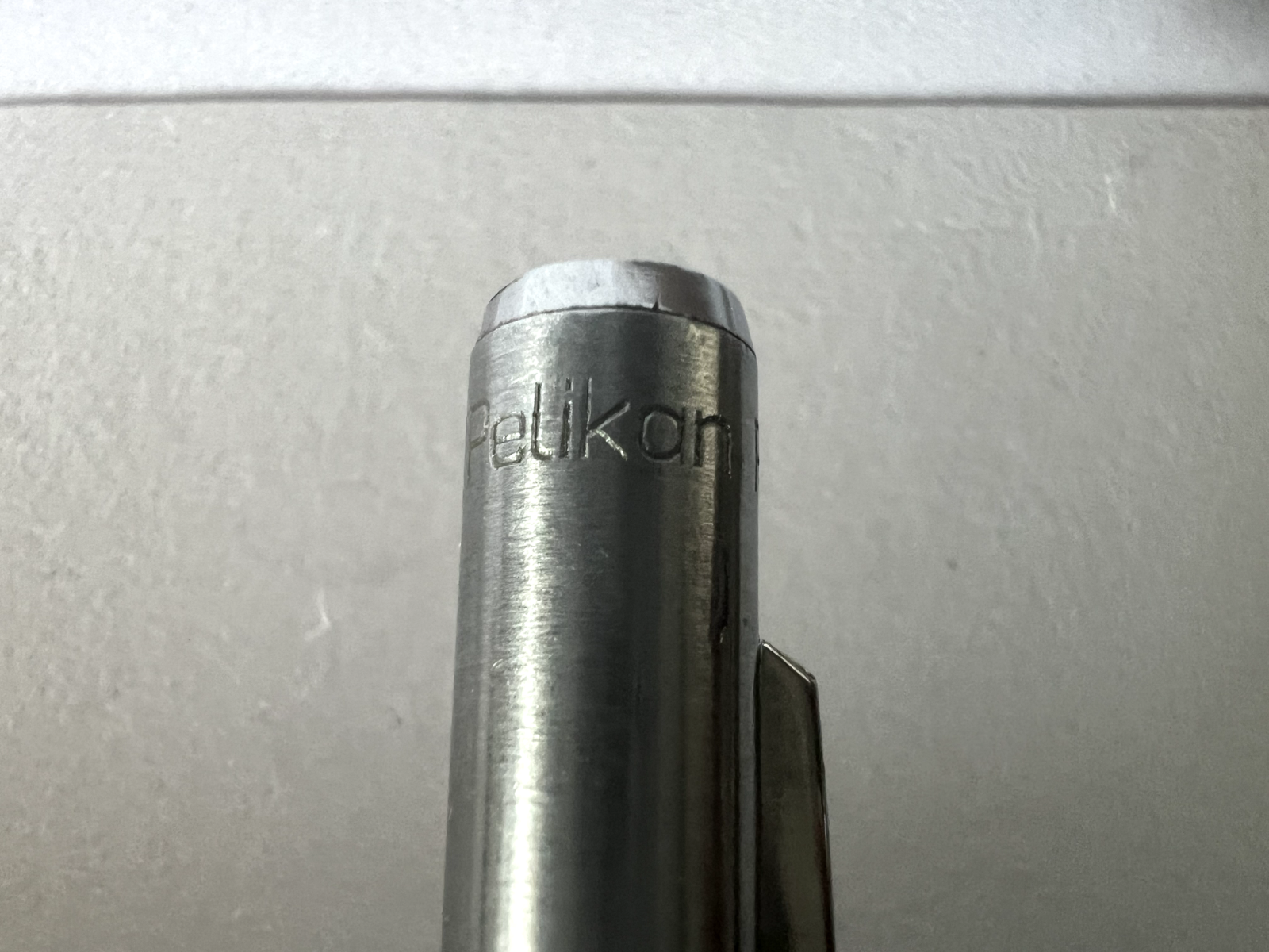 🔴 PELIKAN penna sfera cromata con refill roller scrive vintage