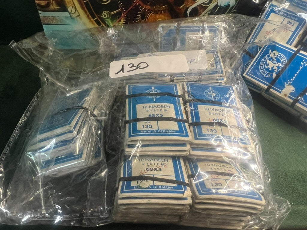 🔴 LAMMAMERTZ Nähmaschinennadeln 130 140 im Block, Los 3 