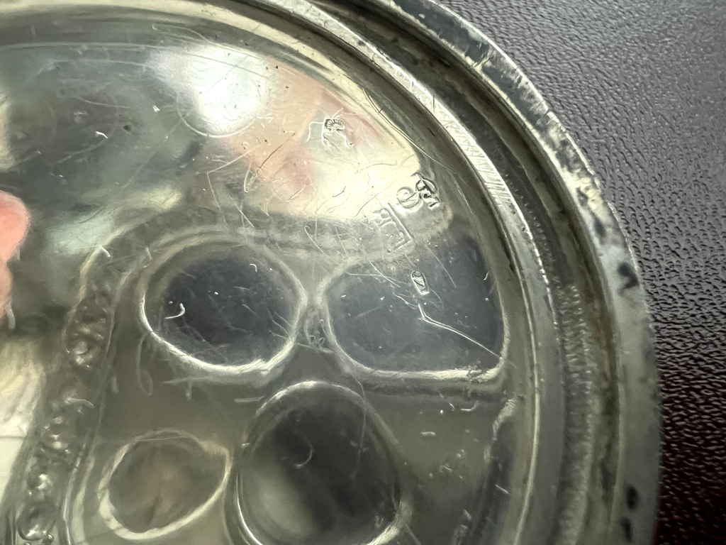 🔴 Orologio tasca ARGENTO 800 uomo da revisionare parti vintage Moeris N 16