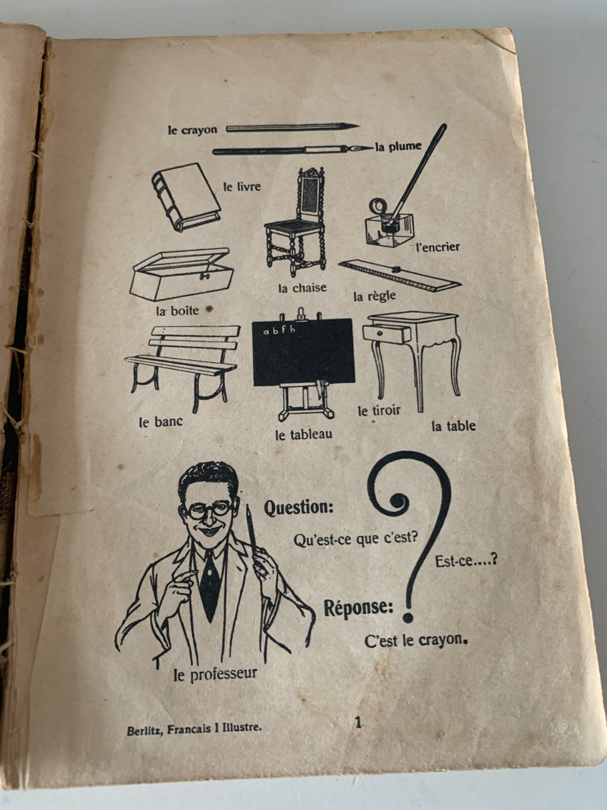 🔴 PREMIER LIVRE ILLUSTRE NOUVELLE EDITION French book 