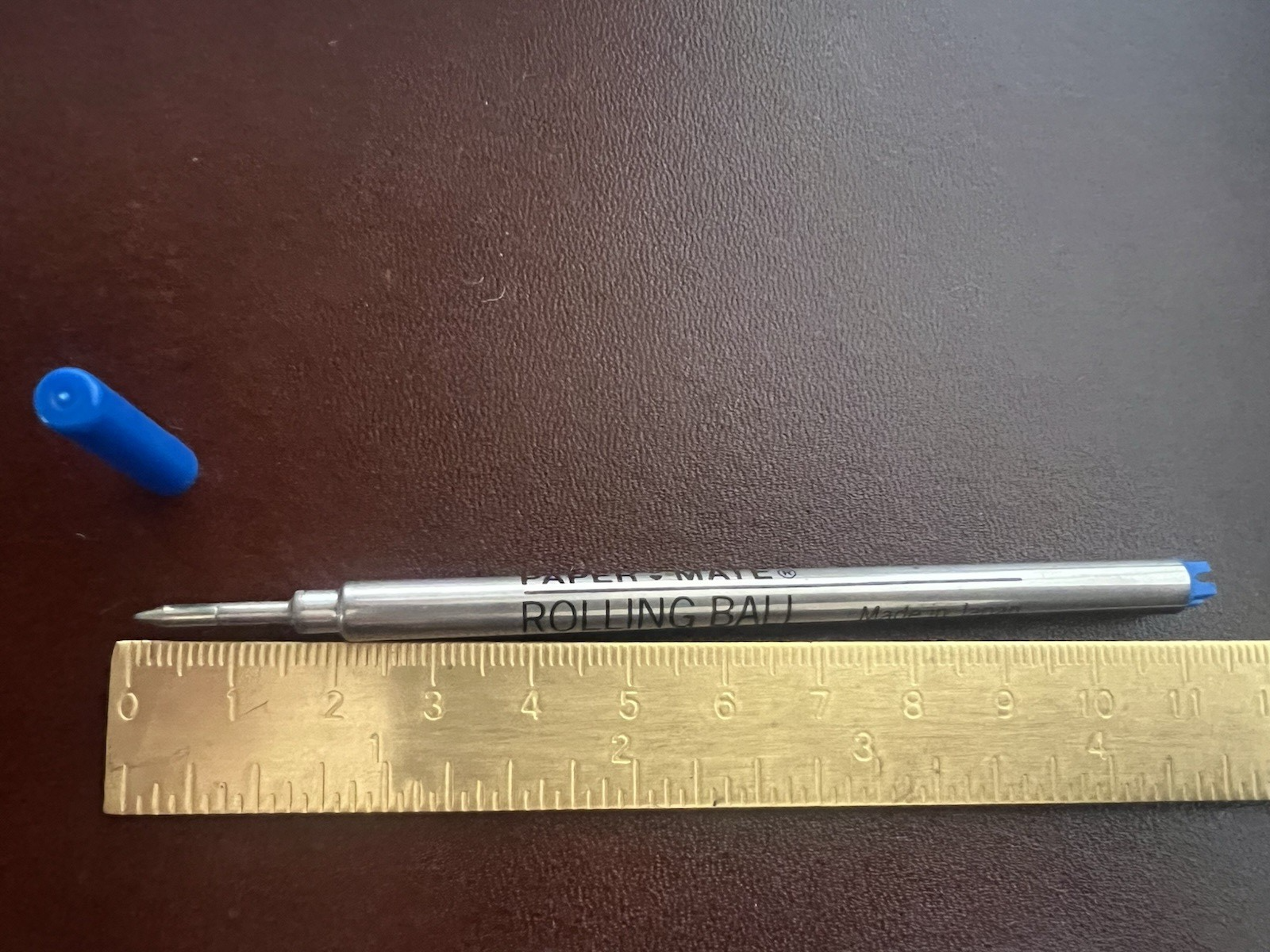 Papermate Refill Stift Roller Blau 3 Stücke Ersatzteile Neu Laden Tinte