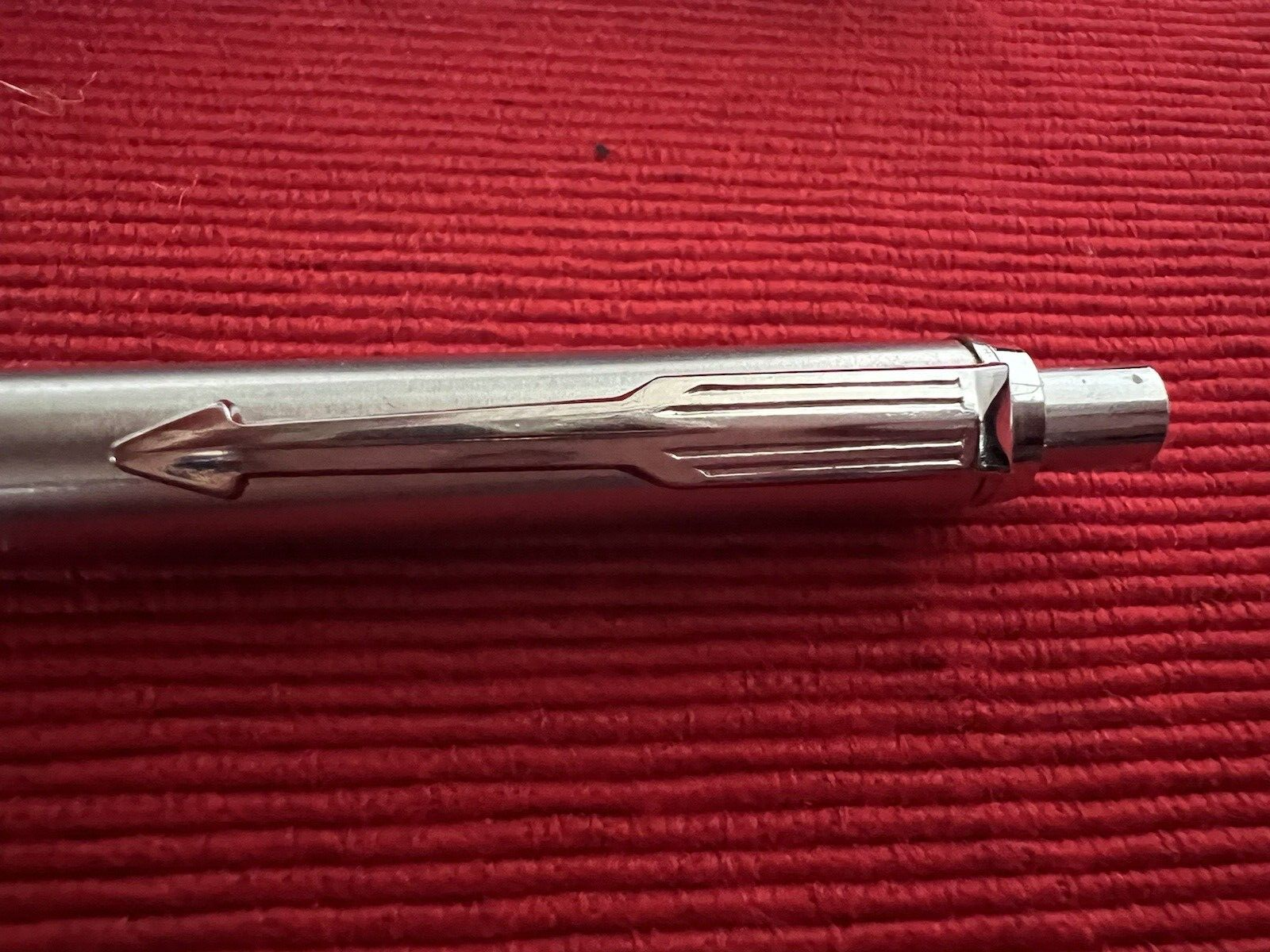 🔴 OMAS penne sfera cromate metallo pulsante a scatto scrivono italiane vintage