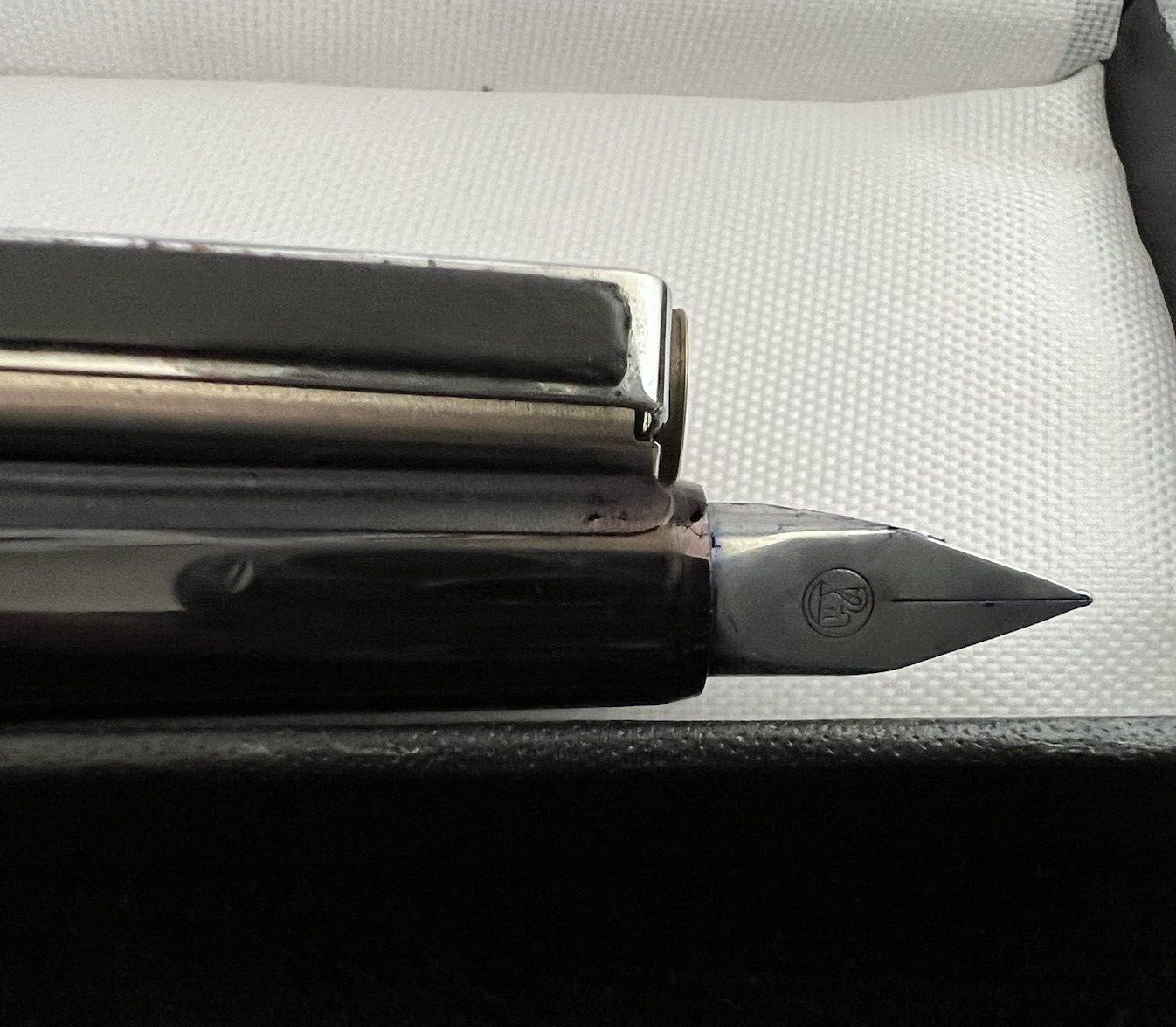 🔴 PELIKAN penna stilografica AG AIRPEN cromata cartuccia SCRIVE vintage