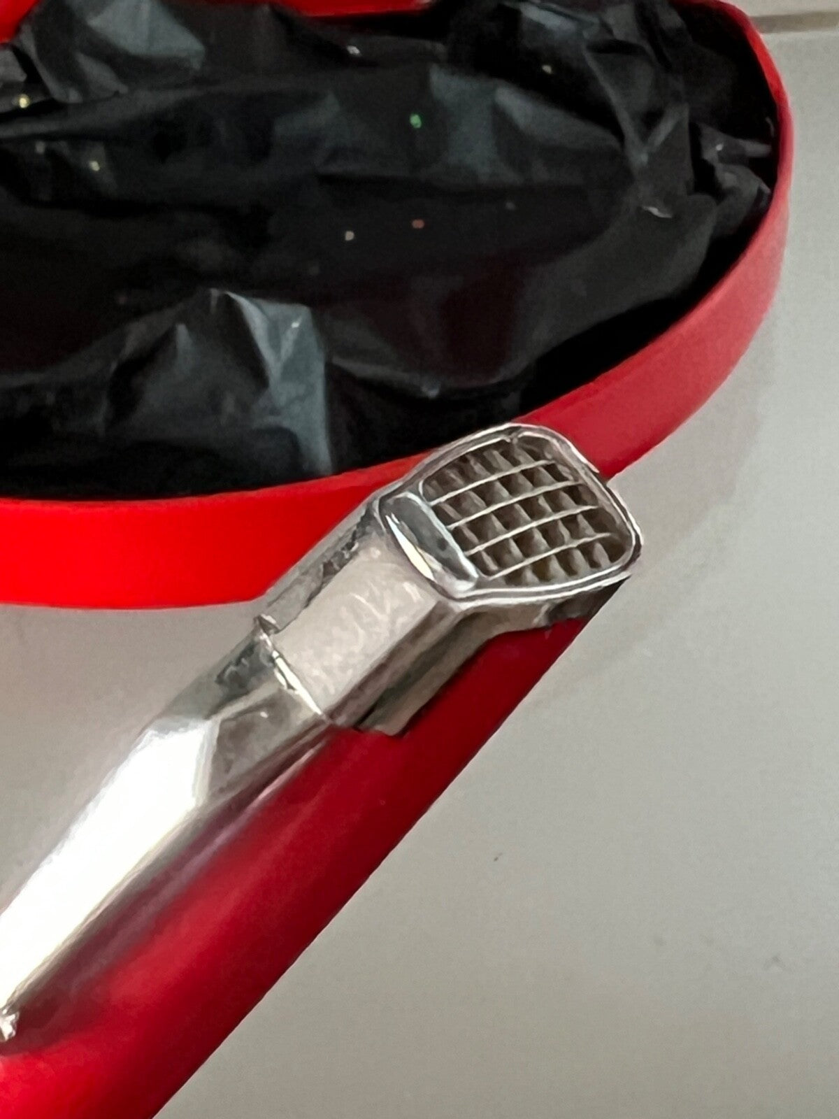 Ferrari Kugelschreiber, rot, mit Logo (springendes Pferd), inklusive Box 