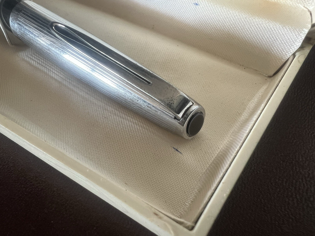 Aurora Pen Fountain Pen Duo Cart Pen Gold A Cartridges K2006 Vintage