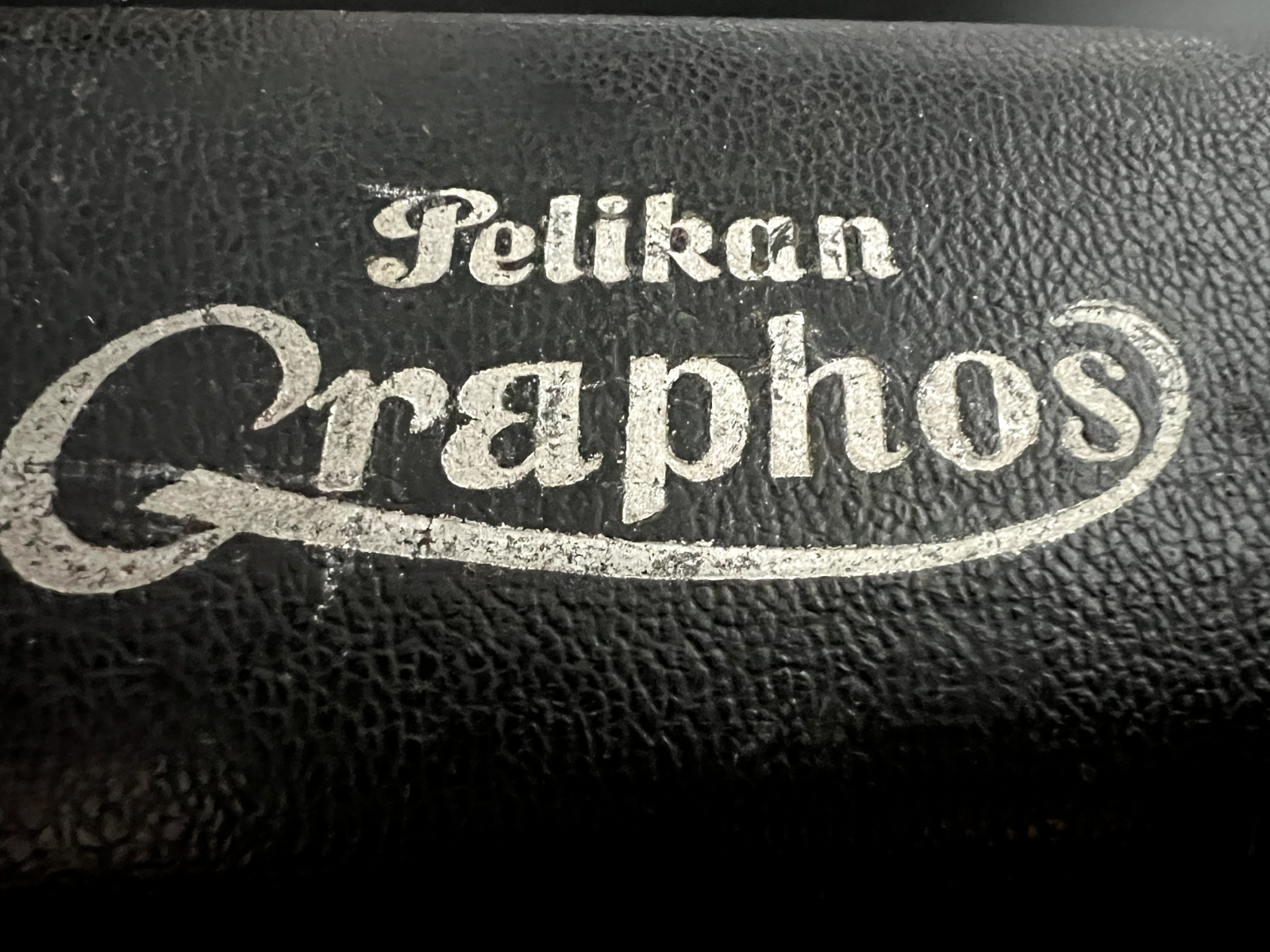 Pelikan Graphos Stift Füllfederhalter Mit Schreibfedern Und Im Feld, Vintage