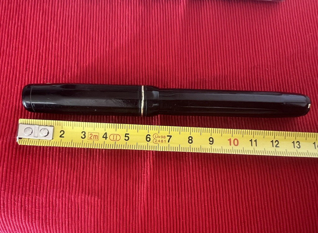 AURORA Fountain Pen Novum Original Nib 14K Gold Writes Vintage '33