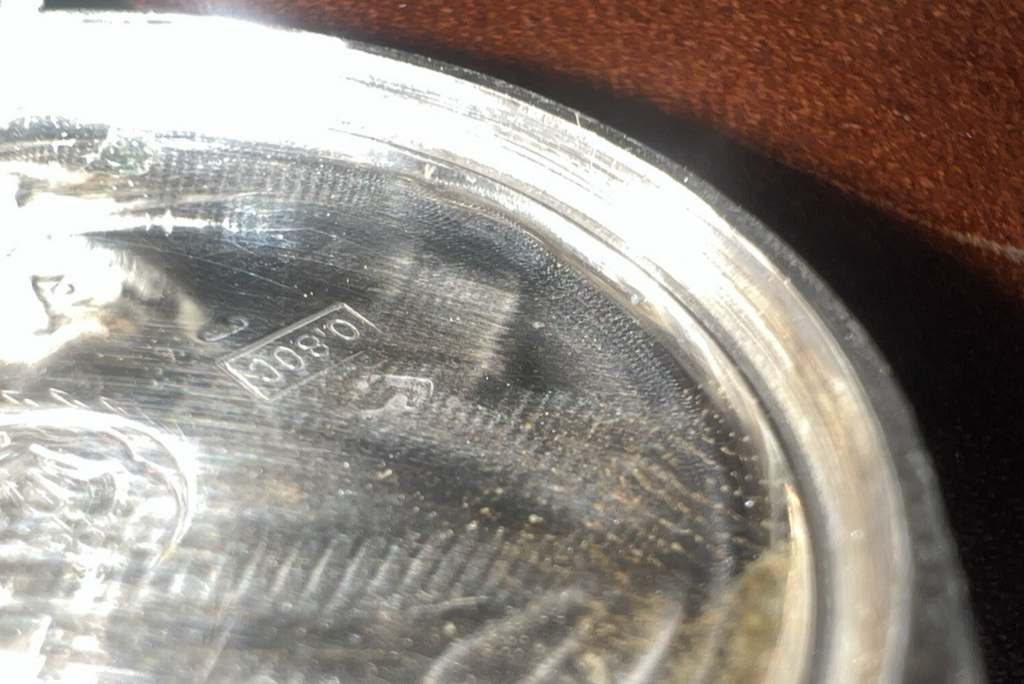Montre De Poche ARGENT 800 Femme À Reviser Pièces Vintage REMONTOIR 2 