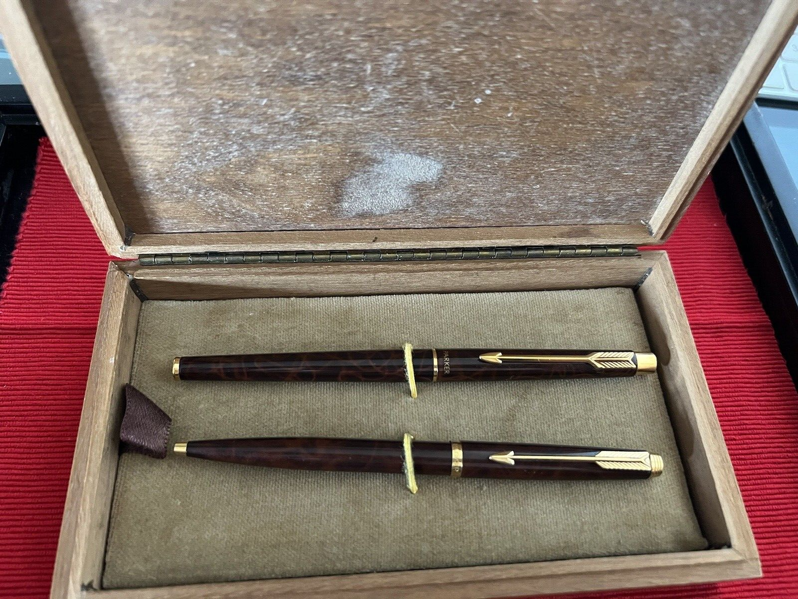 Parker Stylo-Plume Stylo à Plume 180 Laque Et Sphère 75 Scrivono Vintage