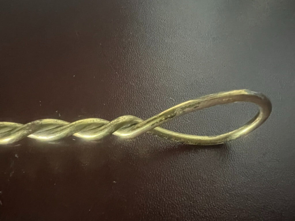 🔴 Spegni candela mocciolo smorza candela OTTONE particolarissimo vintage