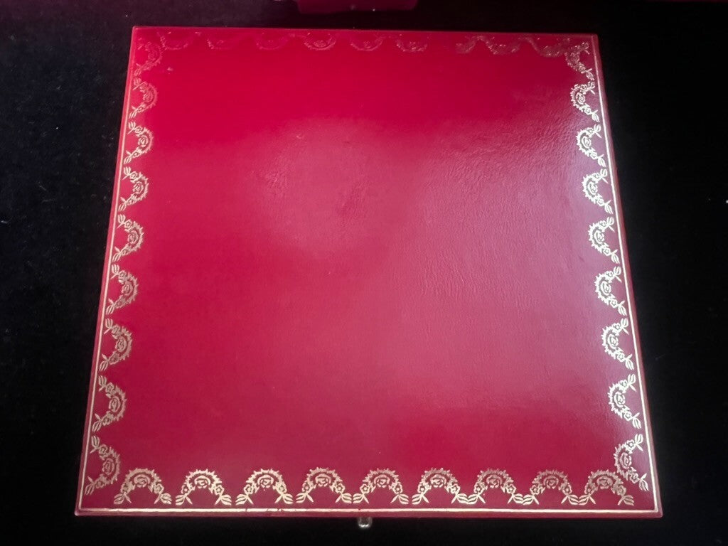 CARTIER Box 535 Red for Pendulette Must De CARTIER Vintage Wear