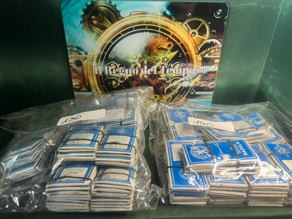 🔴 LAMMAMERTZ Nähmaschinennadeln 130 140 im Block, Los 3 