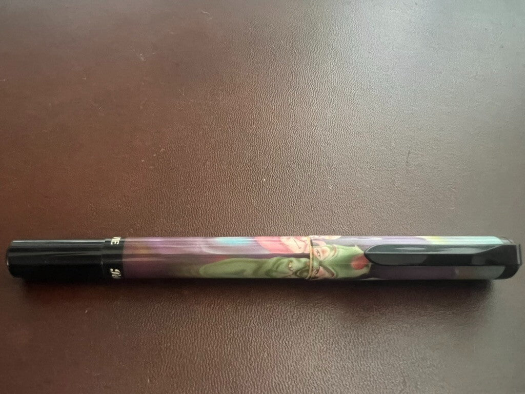 🔴 PELIKAN penna stilografica Moovie cartoni animati fumetti mai usata vintage