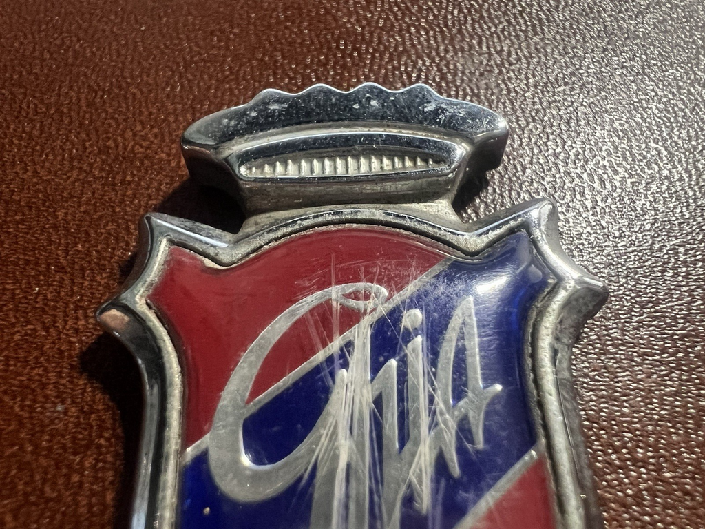 🔴 FORD Ghia stemma auto laterale emblema fregio targhetta originale