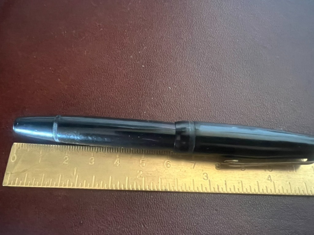 Original Goldschmidt Stylo-Plume Stylo à Plume de Bouton Bas Écrit Vintage