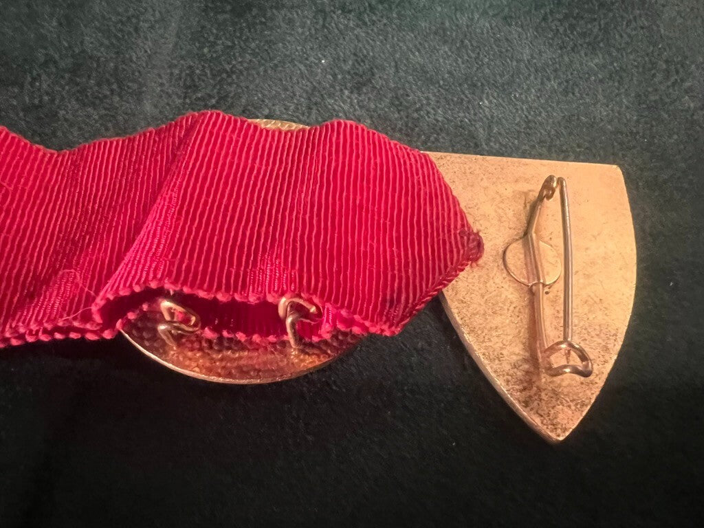 🔴 Medaglie SCI SPORTIVE DOLOMITI coccarde al merito metallo vintage LOTTO