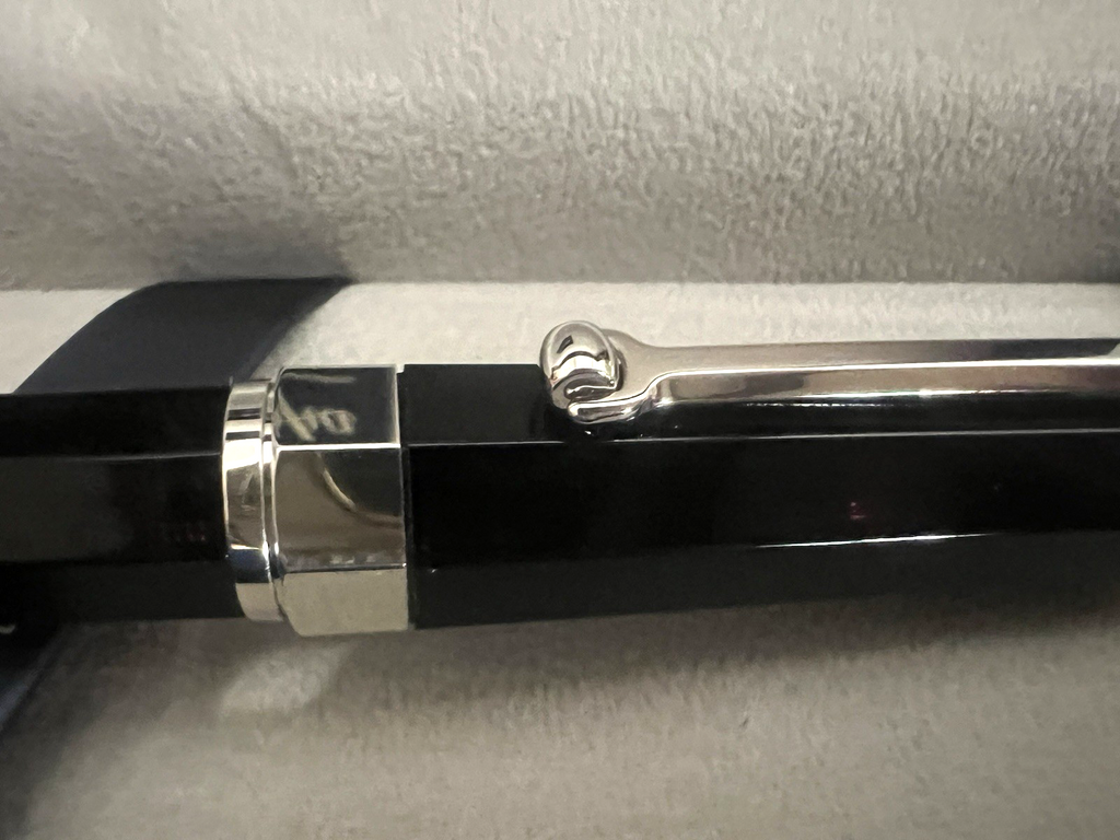 🔴 MONTEGRAPPA penna stilografica NeroUno 1912 pennino ORO 18K M converter NOS