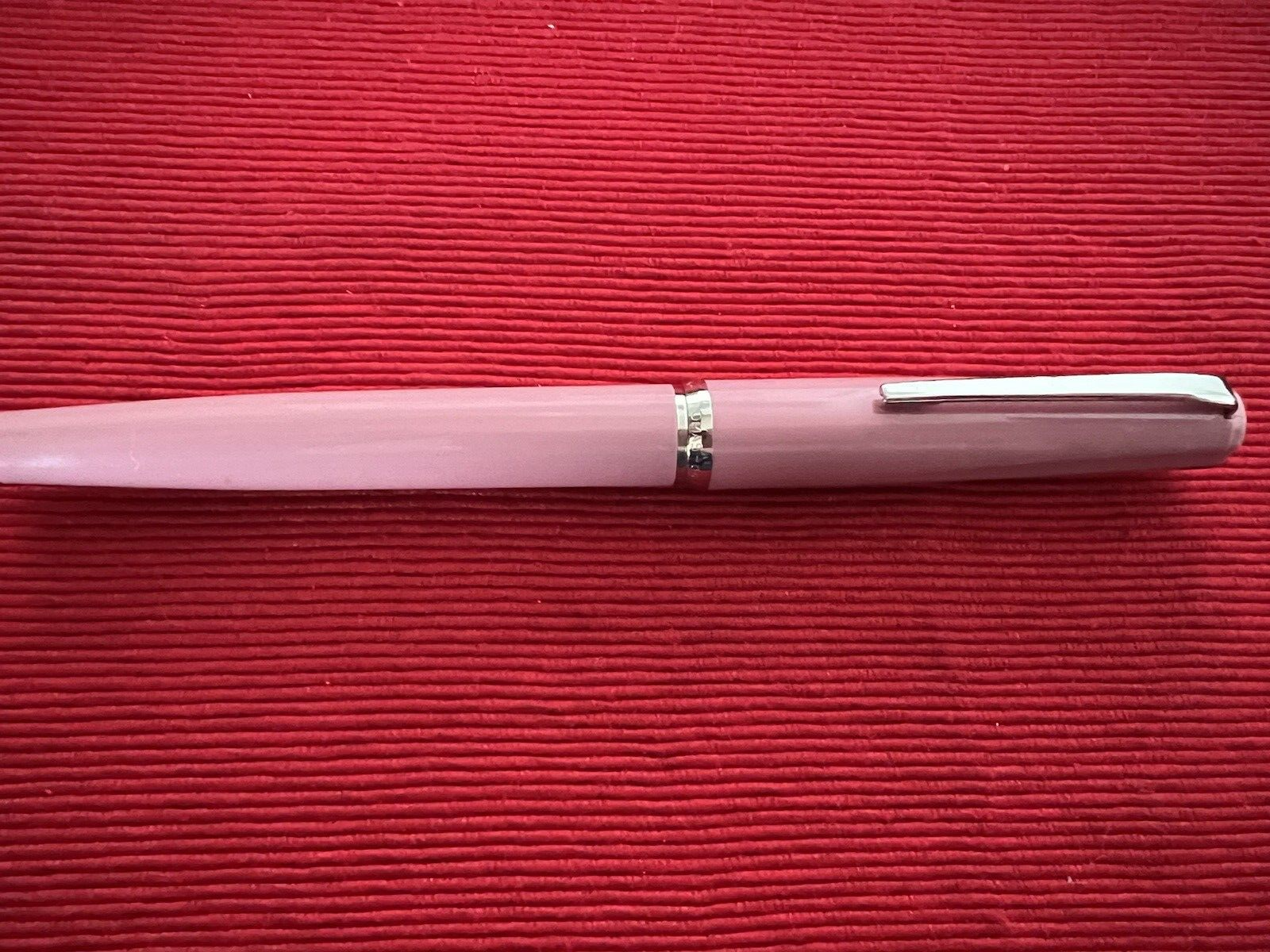 Grand-Mère Stylo-Plume Stylo à Plume DS Rose Cartouche Iridium Utilisé Vintage 