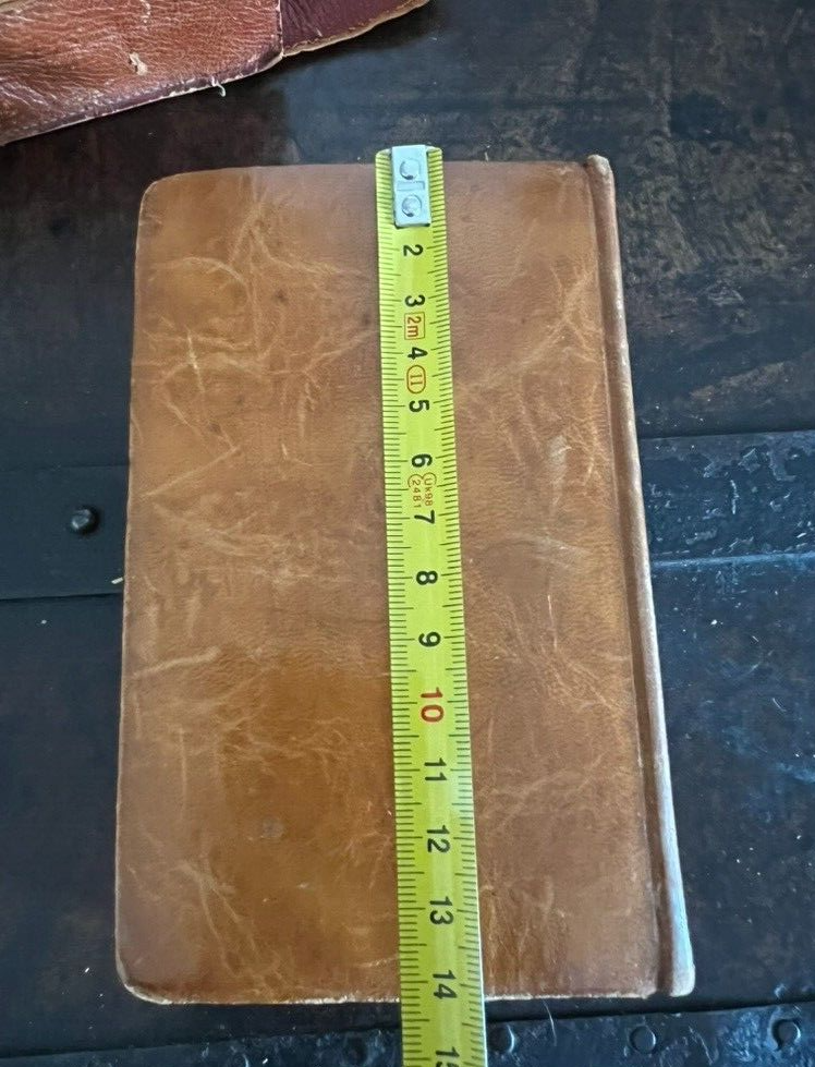 Book Missel Vesperal Romain Leather Flower With Case Lefebure Vintage 47