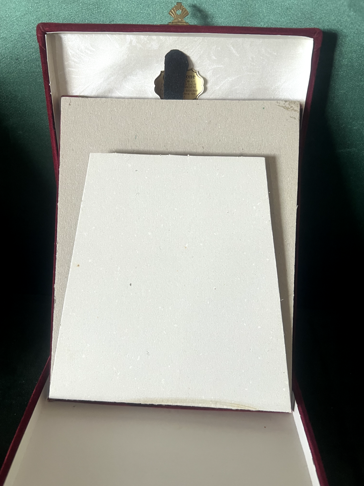 🔴 FERRARI auto FERRASI ITALIA international club piastra placca metallo vintage