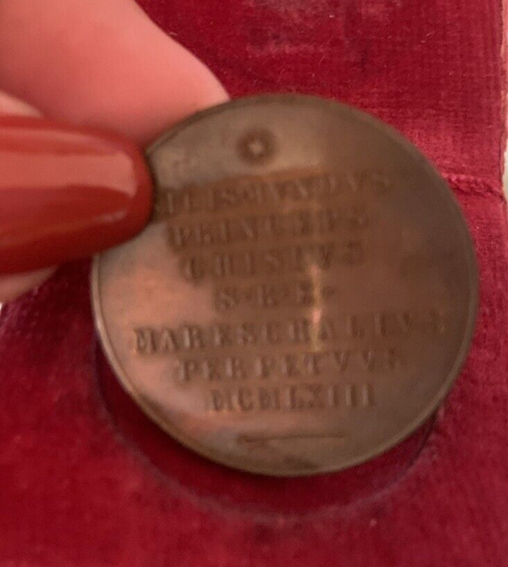 🔴 SIGISMONDO 1963 Bronzemedaille mit Schachtel FDC 