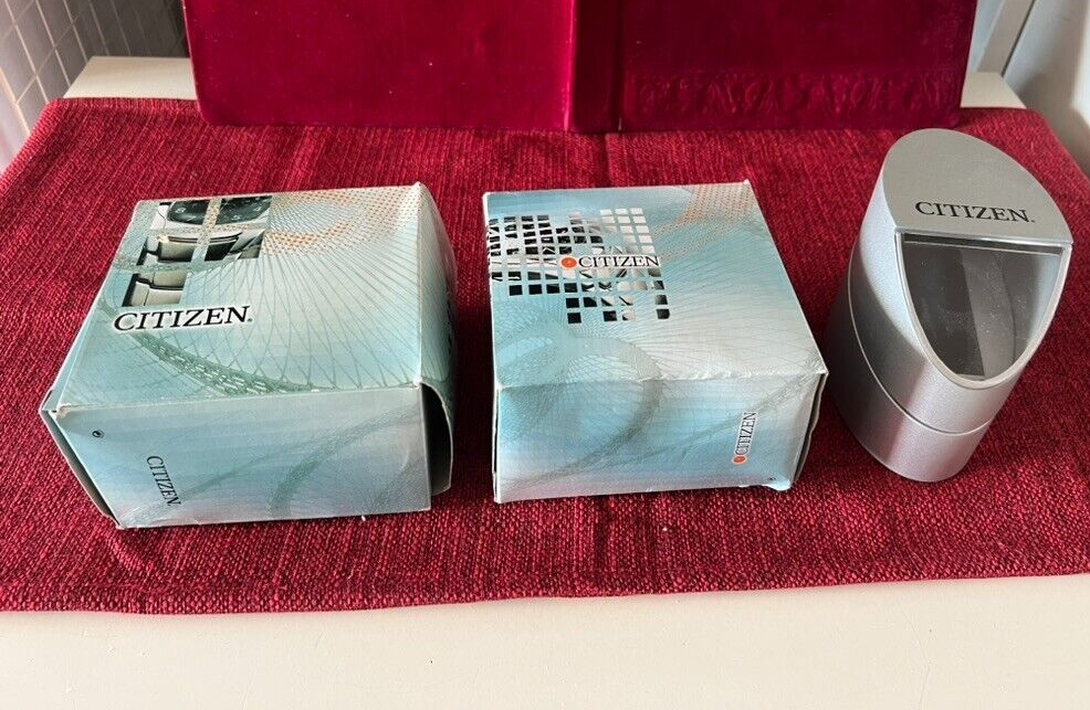 CITIZEN Original Uhrenboxen Los 3 Stück Mit Gegenboxen
