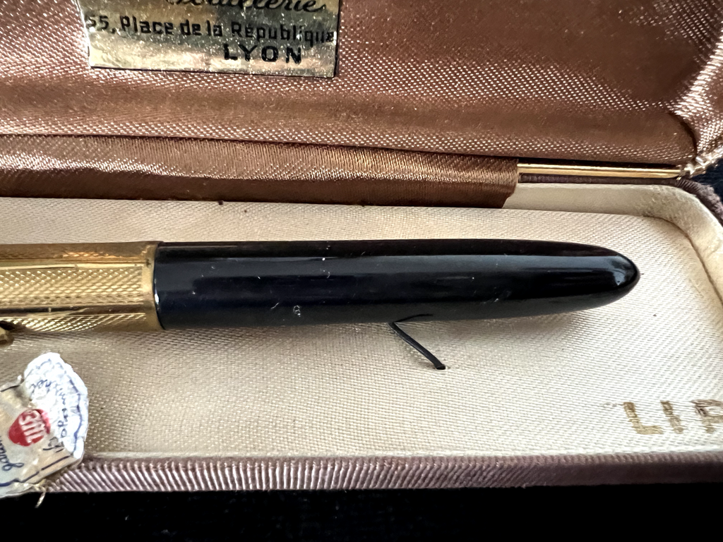 🔴 GOLDMICHEL 810 penna stilografica leva scrive vintage SCRIVE del 1940